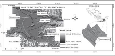 Vulnerabilidad y riesgo por inundación en San Cristóbal de Las Casas,  Chiapas | Estudios Demográficos y Urbanos