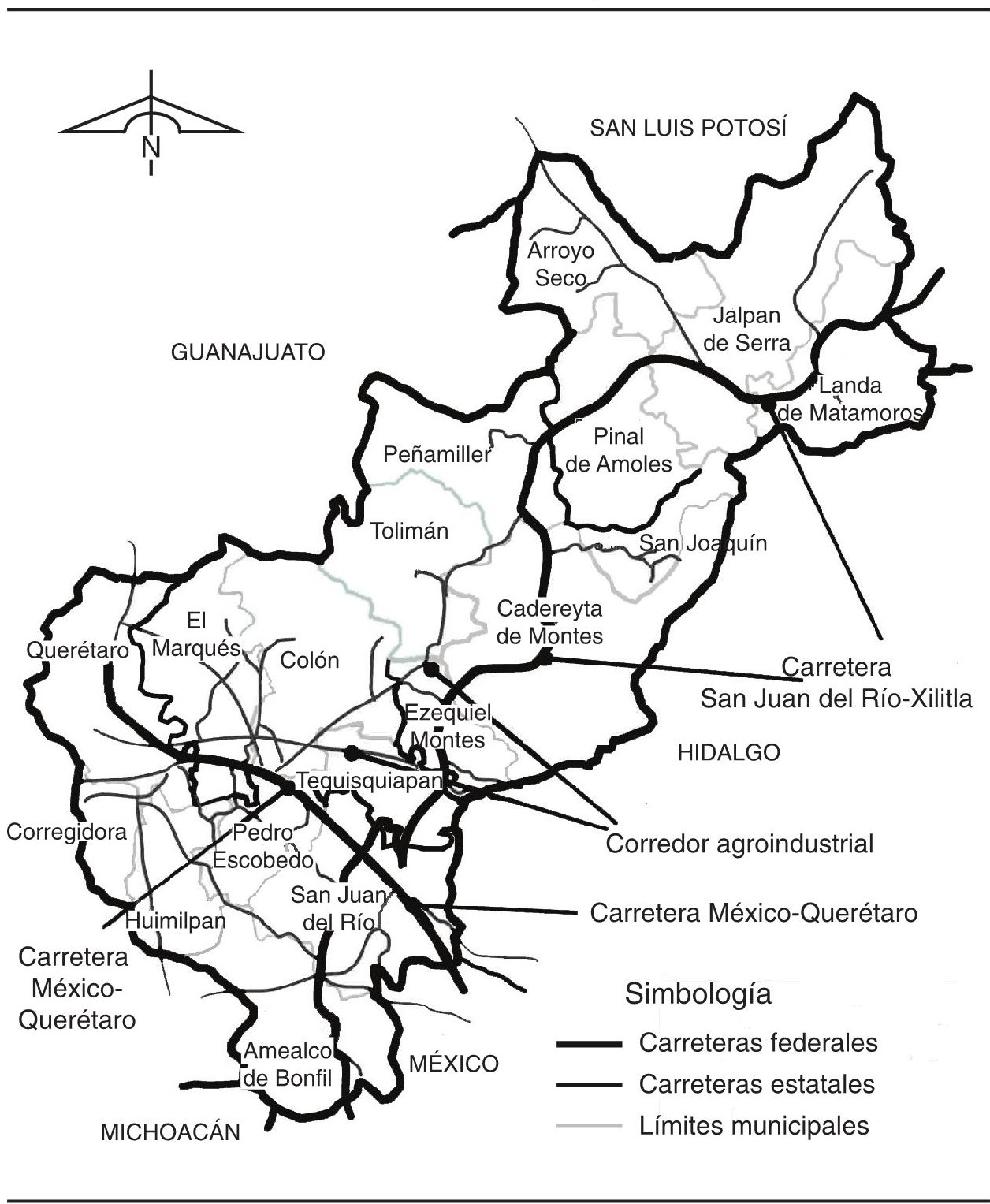 Álbumes 98+ Foto Mapa De Queretaro Sin Division Politica Mirada Tensa